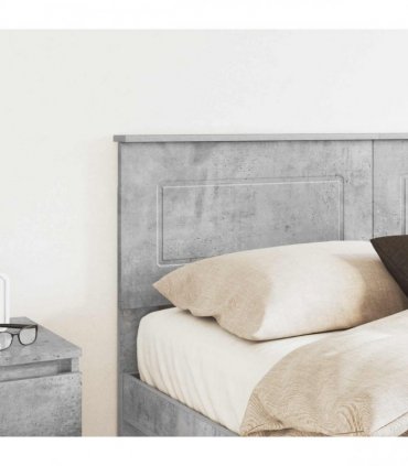 vidaXL Headboard Concrete Grey Engineered wood