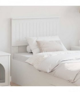vidaXL Headboard White Engineered wood
