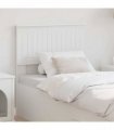 vidaXL Headboard White Engineered wood
