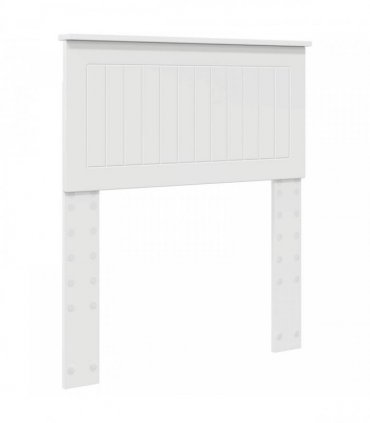 vidaXL Headboard White Engineered wood