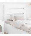vidaXL Headboard White Engineered Wood