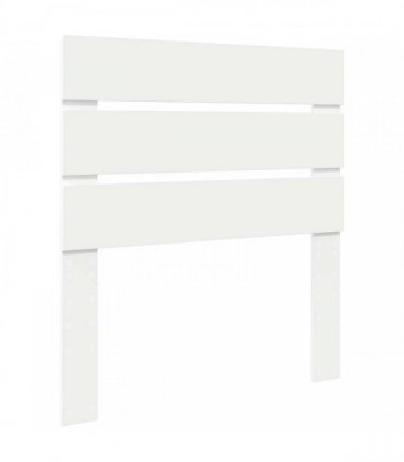 vidaXL Headboard White Engineered Wood