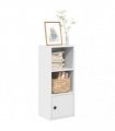vidaXL Bookcase White 31x24x77 cm Engineered Wood