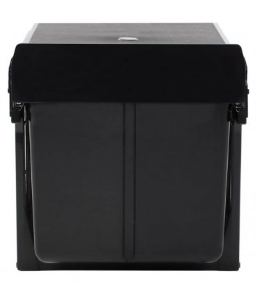vidaXL Kitchen Cupboard Pull-out Dustbin Soft-Close 48 L