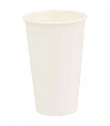 vidaXL Paper Coffee Cups 1000 pcs 16oz 400ml White