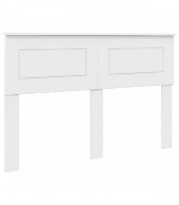 vidaXL Headboard White Engineered wood
