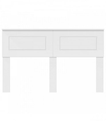vidaXL Headboard White Engineered wood