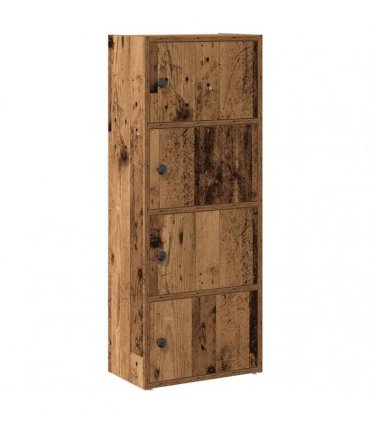 vidaXL Bookcase Old Wood 40x24x102 cm Engineered Wood