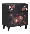 vidaXL Bedside Table Multicolour 50 x 33 x 60 cm Solid Mango Wood