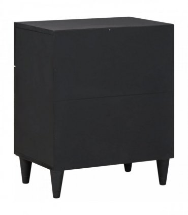 vidaXL Bedside Table Multicolour 50 x 33 x 60 cm Solid Mango Wood