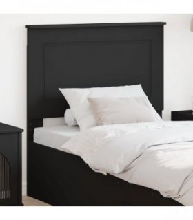 vidaXL Headboard Black Oak 100 cm Engineered Wood