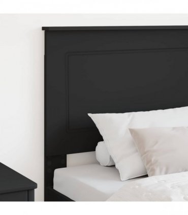 vidaXL Headboard Black Oak 100 cm Engineered Wood
