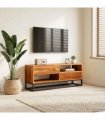 vidaXL Sideboard Beta Natural 70 x 30 x 75 cm Solid Acacia Wood