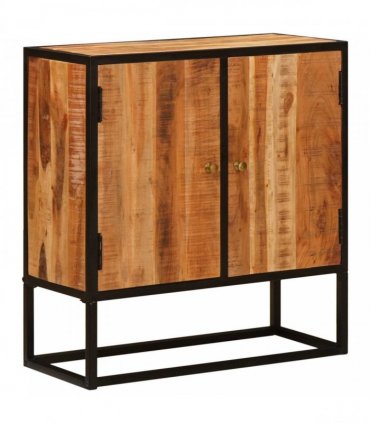vidaXL Sideboard Beta Natural 70 x 30 x 75 cm Solid Acacia Wood