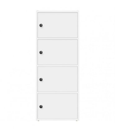 vidaXL Bookcase White 40x24x102 cm Engineered Wood