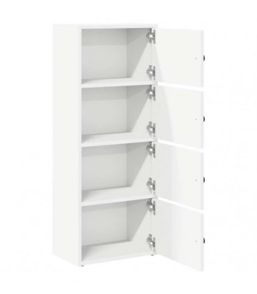 vidaXL Bookcase White 40x24x102 cm Engineered Wood