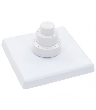 vidaXL 13 Piece Pool Grecian Fountain White