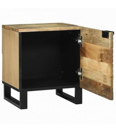 vidaXL Bedside Cabinet 2 pcs Natural 40 x 33 x 46 cm Engineered Wood