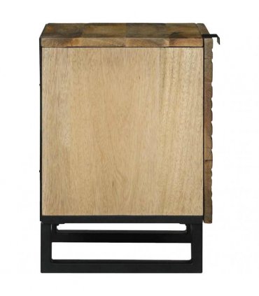 vidaXL Bedside Cabinet 2 pcs Natural 40 x 33 x 46 cm Engineered Wood