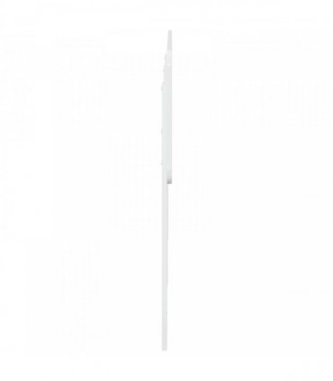 vidaXL Headboard Gloss White Engineered wood