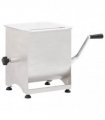 vidaXL Meat Mixer with Gear Box Silver Stainless Steel