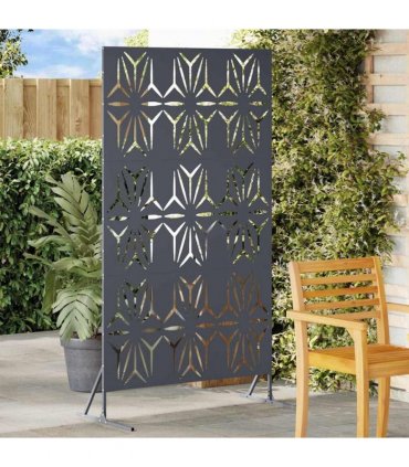 vidaXL Privacy Screen 100 x 50 x 180 cm Steel Anthracite