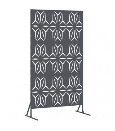 vidaXL Privacy Screen 100 x 50 x 180 cm Steel Anthracite