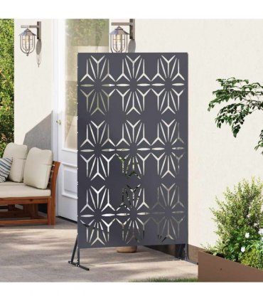 vidaXL Privacy Screen 100 x 50 x 180 cm Steel Anthracite