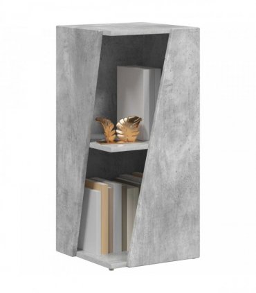 vidaXL Side Shelf Concrete Grey 33 x 32 x 70.5 cm Engineered Wood