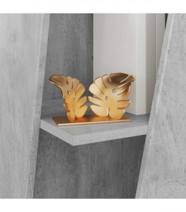 vidaXL Side Shelf Concrete Grey 33 x 32 x 70.5 cm Engineered Wood