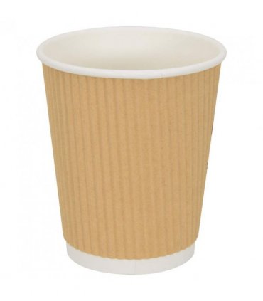 vidaXL Paper Coffee Cups with Lids 1000 pcs 8oz 200ml