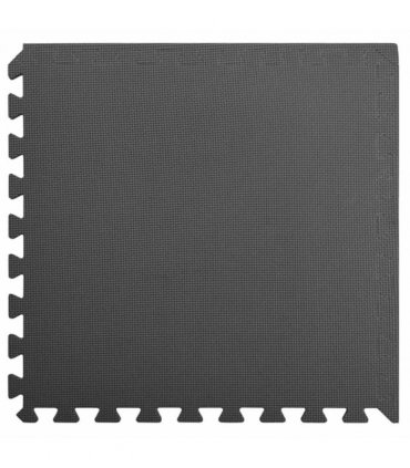 vidaXL Pool Ground Mat 24 pcs Black 8.64 ㎡ EVA Foam