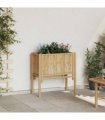 vidaXL Raised Bed Brown 70 x 35 x 70 cm Bamboo