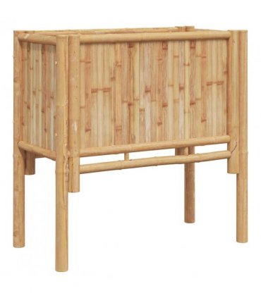 vidaXL Raised Bed Brown 70 x 35 x 70 cm Bamboo