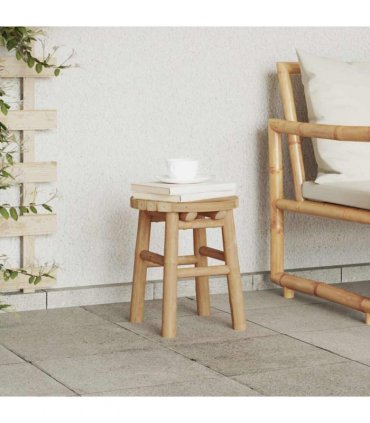 vidaXL Stool Bamboo Natural 30 x 30 x 36 cm Bamboo