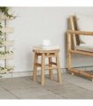 vidaXL Stool Bamboo Natural 30 x 30 x 36 cm Bamboo