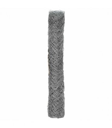 vidaXL Chain Link Fence Galvanised 2 x 20 m Glass