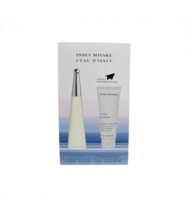 Issey Miyake L'Eau D'Issey Gift Set (Eau De Toilette Spray 100ml  Moisturising Body Lotion 75ml)