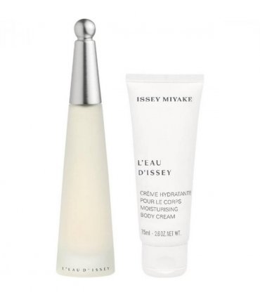 Issey Miyake L'Eau D'Issey Gift Set (Eau De Toilette Spray 100ml  Moisturising Body Lotion 75ml)