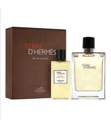 Hermès Terre dHermès Gift Set (Eau De Toilette 100ml  Shower Gel 80ml)