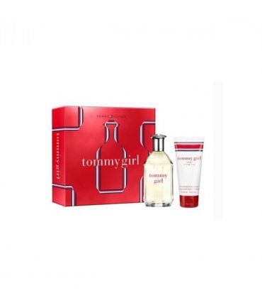 Tommy Girl Gift Set (Eau De Toilette 100ml  Body Lotion 100ml)