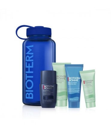 Biotherm Homme Set (Aquapower Advanced Gel 20ml  Aquapower Cleanser 40ml  Aquafitness Shower Gel 40ml  Day Control 48 Protection Roll-On 75ml)