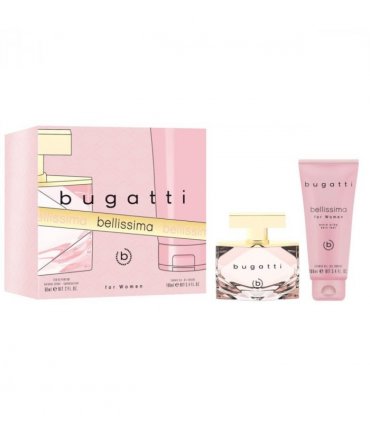 Bugatti Bellissima For Women Gift Set (Eau De Parfum Spray 60ml  Shower Gel 100ml) (New)