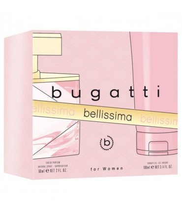 Bugatti Bellissima For Women Gift Set (Eau De Parfum Spray 60ml  Shower Gel 100ml) (New)