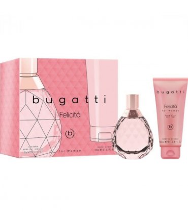 Bugatti Felicita For Women Gift Set (Eau De Parfum Spray 60ml  Shower Gel 100ml)