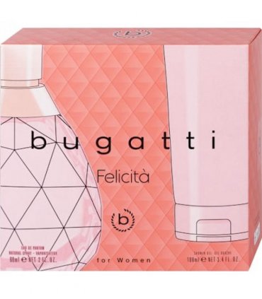 Bugatti Felicita For Women Gift Set (Eau De Parfum Spray 60ml  Shower Gel 100ml)