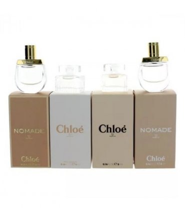 Chloe Mini Gift Set (Eau De Parfum Spray 2x5ml  Eau De Toilette Spray 2x5ml)