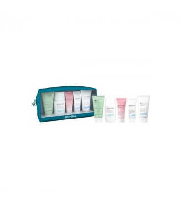 Biotherm Aquasource Set (Deodorant Roll-On 75ml  Foaming Cleanser 50ml  Biomains 20ml  Lait Corporel 50ml  Nutri Cream 20ml)
