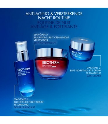 Biotherm Blue Peptides Uplift Night Cream 50ml