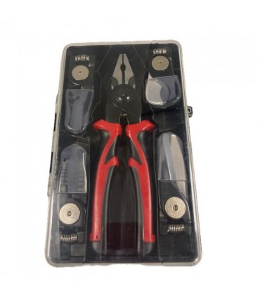 Versatile Plier with 5 Interchangeable Heads